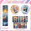 UV DTF Bookmarks Wraps Colored Glass Transfer Stickers 30 4