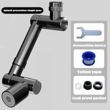 Swivel Faucet Extender 1440 Single Gear Rotating
