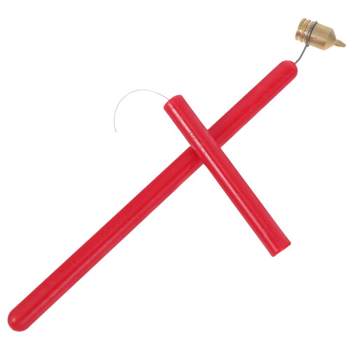 Red Paint Pen Durable Slanted Fine Tip 1pc