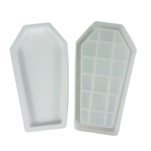 Halloween Coffin Trinket Box Silicone Mold 1 Piece