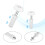 Bi-Fold Door Hardware Set with Top/Bottom Pivots Brackets 4
