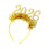 New Year Headband with Glitter and Eyeglass Frame 1pc 2