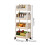Rolling Storage Cart with Wheels 4-Tier 5