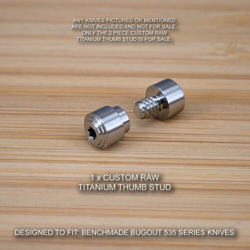 Benchmade Bugout 535 Thumb Studs Titanium Alloy 3 Colors 1