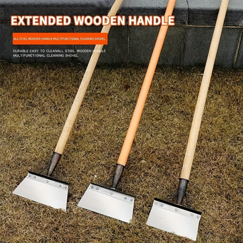 Heavy-duty Extended Handle Shovel with Thickened Grip 1