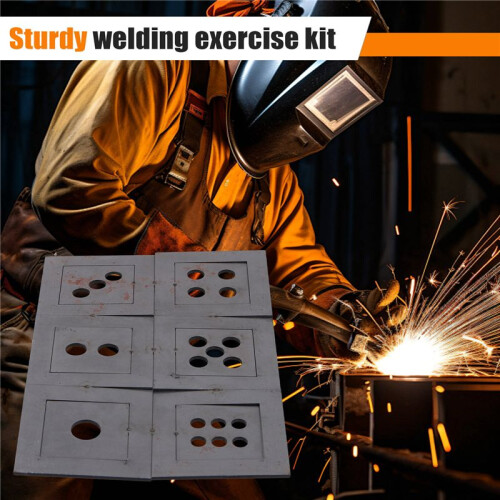 Stainless Steel Welding Practice Kit,  Dice Welding Coupons Kit for Beginners Practice and Training