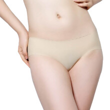 Women Seamless Hip-Lifting Padded Panties M