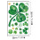 St. Patrick's Day Window Clings Shamrock 4 Sheets 3
