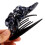 Claw Clips for Fine Hair Dark Blue Acrylic Flat 3
