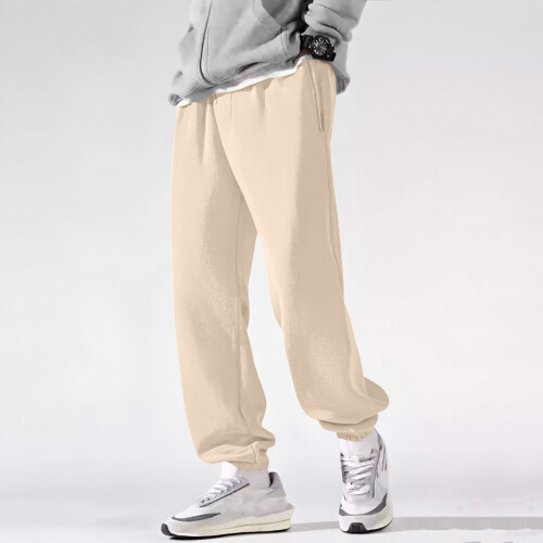Men's Joggers Soft Warm Elastic Trousers 1 Pair 1