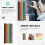 Cable Labels for Wire Identification 100 pcs 5