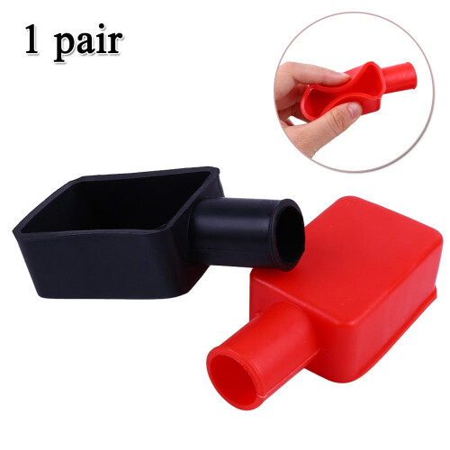 Auto Battery Terminal Insulating Cap Covers 1 Pair