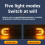Wireless LED Turn Signal Tail Light for Bikes USB 2