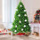 Velvet Christmas Balls White 2.36 Inch 4-Pack 4