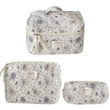 Borsa per il Trucco Trapuntata A Forma Orso, Borsa per L'Organizzazione Cosmetici, Borsa per Riporre il Trucco Estetico, Borsa da Toeletta A Forma