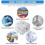 EARU ATS Dual Power Automatic Transfer  4P 63A Emergency Power Automatic Transfer  220V 4P 2PCS Power Grid 4