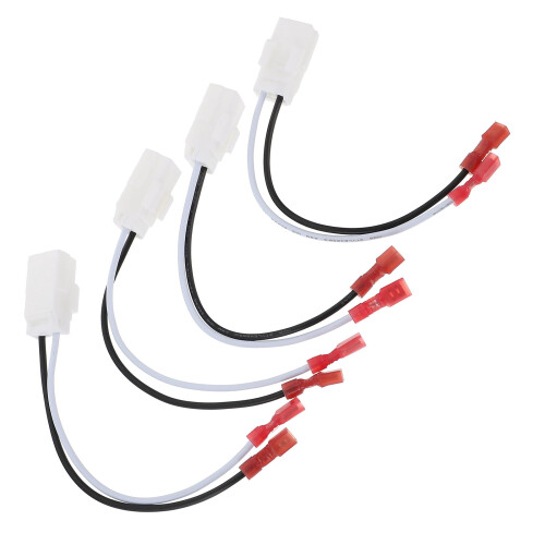 Speaker Wire Adapter Plug for Car Door Speakers 4PCS