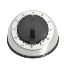 Stainless Steel Mechanical Kitchen Timer 1-60 Min