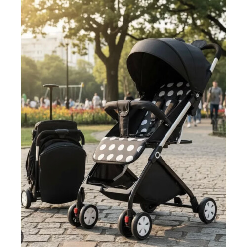 Lightweight Travel Stroller Foldable Baby Pram 2