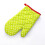 Heat Resistant Oven Gloves Green 2 Pcs 1