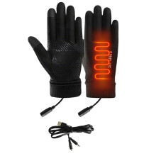 USB Heated Winter Work Gloves Reinforced Palms