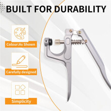 Safety Eye Tool, Auxiliary Tool for Attaching Safety Eyes, for Below 10 mm Eyes, Crafting Supplies for Crocheted Toys