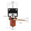 K1 Ceramic Hotend Kit -Quick Swap Nozzle, Integrated Extruder Hot End Replacement for K1 MAX, K1C 3D Printer 9