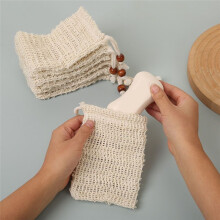 Sacchetti per Sapone, Sacchetti per La Conservazione del Sapone Esfoliante da Bagno, Sacchetti In Rete per L'Imballaggio del Sapone per il Bagno e La
