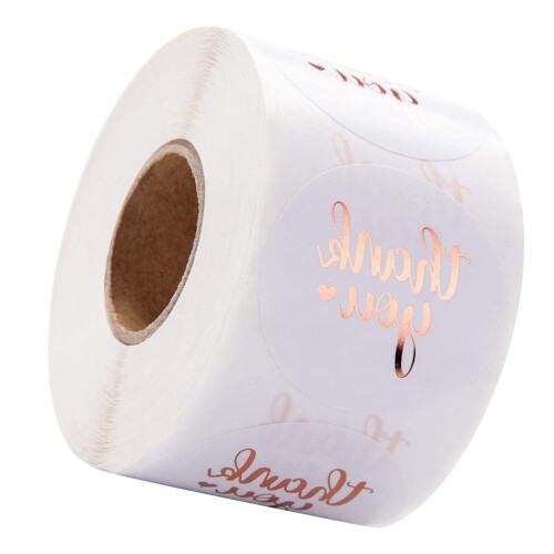 Paper Stickers Roll for Envelope Sealing Decorative Use 2