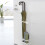 Magnetic Wall-Mounted Umbrella Stand White Adjustable Height 2