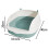 Cat Sandbox Pan Durable Anti-Splashing with Sifting Litter 3