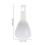 Walking Cane Tips Hook Style Plastic White 1 Piece 8