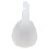 Walking Cane Tips Hook Style Plastic White 1 Piece 6
