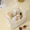 Mesh Makeup Bag Elegant Portable Organizer Large Capacity 6
