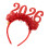 New Year Headband with Glitter and Eyeglass 1 pc 2