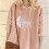 Women's Pink Plus Size Hoodie - Fluffy Fleece Pullover with 3