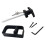 Metal Barn Door Handle Lock Set with Key 7