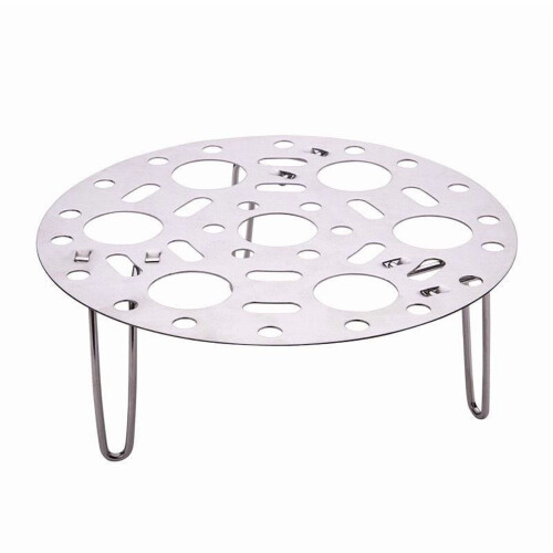 Stainless Steel Egg Steaming Rack Adjustable Height 5 Pack 1