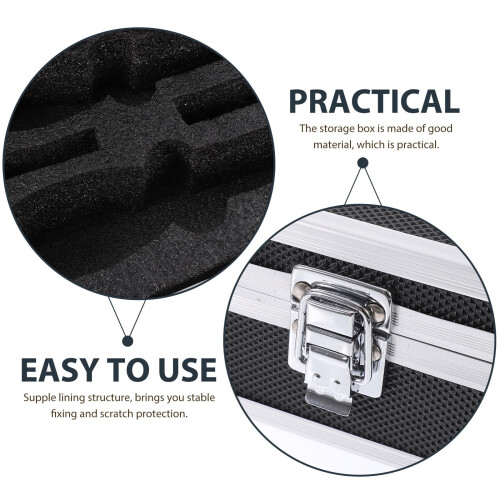 Aluminum Microphone Storage Case 1 Set 2