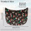 Polyester Car Hood Cover Stretchable Waterproof Sugar Skull 7