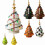 White Baseball Christmas Ornament for Tree Decor 1