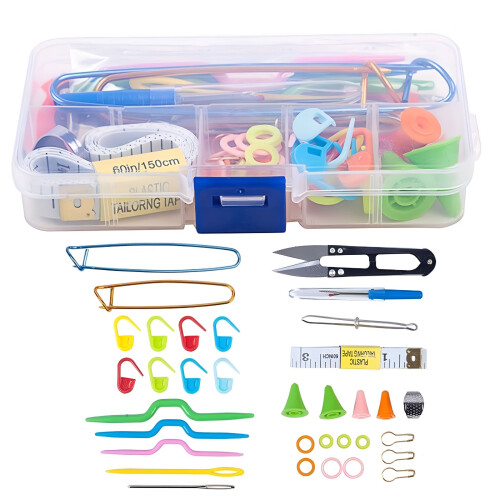 Knitting Tools Kit with Crochet Hooks and Case