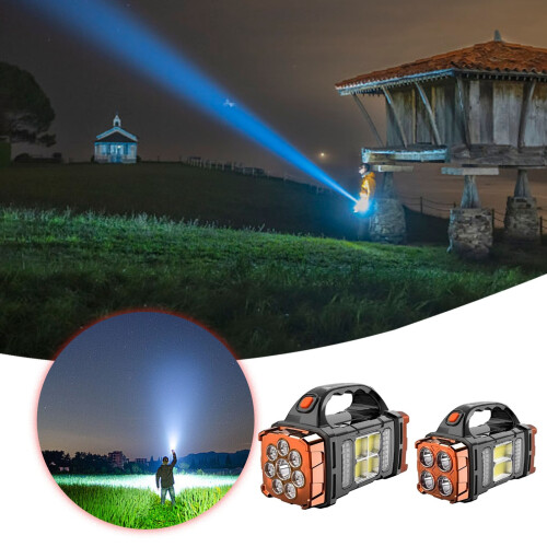 Portable Solar Hand Light USB Charging 1 Pack 1