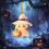Halloween Pumpkin Plush Car Hanging Decor 1 piece 1