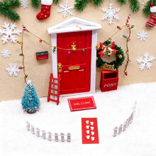 Mini Christmas Decor Set for 1:12 Dollhouses 11 Pieces