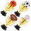 Kids Football Trophy Plastic Smooth Surface 4 pcs 4