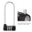 U Lock Zinc Alloy Combination Code Lock for Cabinet Door 6