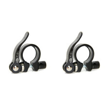 2X Bicycle Tube Clamp Mountain Bike Road Bike Tube Clamp Lock Tube Clamp 25.4mm