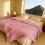 Fleece Blanket Microfiber Plush Soft Solid Color 150x200cm 1