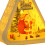 Christmas Triangle Lantern with LED Lights White Santa 8